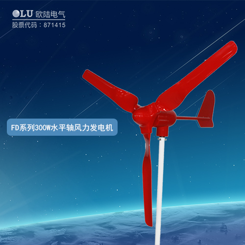 FD系列300W水平軸風(fēng)力發(fā)電機(jī)